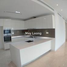 Direct golf course view, partly furnished, private lift lobby