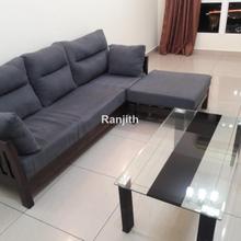 2 Bedrooms with 2 Bathrooms; full furnish unit; Newly Painted