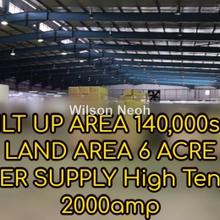 Kulai Detached factory for Sale