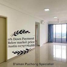 100% Loan D'aman Residence puchong Taman mas Below Market Price 