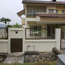 Corner 2 sty terrace house freehold at Alam Jaya for Sale