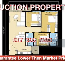Puchong Jalan Pipit Twin Residence unit for auction