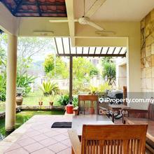 Corner bungalow with extension done bigger build up