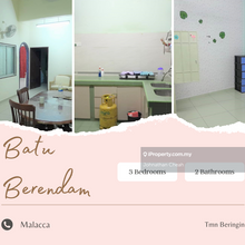 Front no House Fully Furnish Terrace Beringin Batu Berendam Infineon