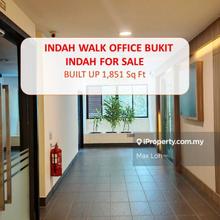 Indah Walk Office, Bukit Indah, Built Up 1,851 sqf