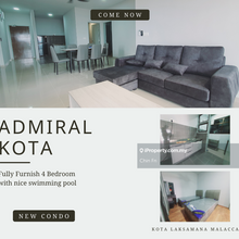 Corner 4 Room Fully Furnish Admiral Residence Condo Kota Laksamana