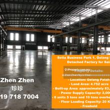 Setia Business Park 1, Gelang Patah, Detached Factory for Sale