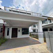 Endlot unit at Taman Krubong Heights, Melaka.