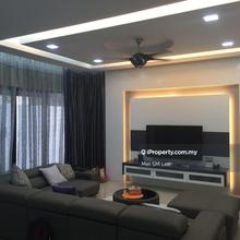 3200 sf Twin Palms Swimming Pool, Gym Fully Furnished 2 Storey Semi-D