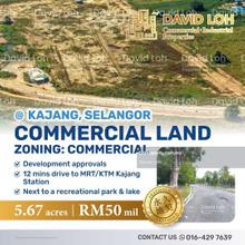 Freehold Commercial Land with Development Approvals @ Kajang, Selangor