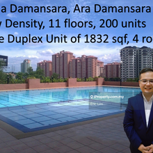 Large Duplex of 1832 sqf feet 4 Bedrooms High Floor 