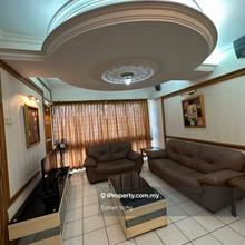 Fully furnished corner unit high floor is available for sale now !