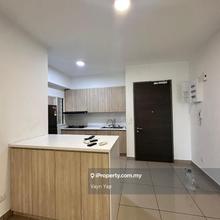 Akasa cheras, 3b2r, partly furnished, ready to move in