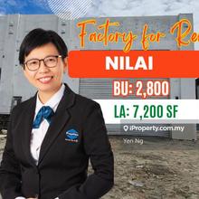 Cheap Semi-D Factory for Rent at Nilai Industrial Park, Nilai 3, Nilai