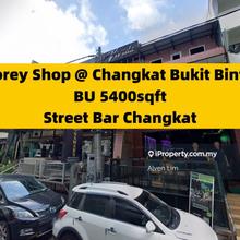 Changkat Bukit Bintang, 3 Storey Shop, build up 5400sqft