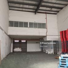 Warehouse@1.5 storey light industry@bandar perda