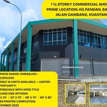1 1/2 Storey Commercial Shops For Sale