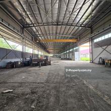 5000 Amp Power, Overhead Crane, Manufacturing Warehouse