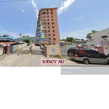 Raja Uda low floor Pangsapuri Melur bare unit near Sin Tat Garden
