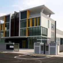 3.5 Storey Semi-D Factory Warehouse, 5 Min Drive to Silk Highway!