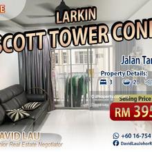 Scott Towers @ Larkin JB 3 Bedrooms 2 Bathrooms Low Floor