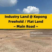 Freehold Industry Land, Main Road, Flat Land