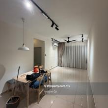Laman Sari Residence/semi furnished/3 room/ac/balcony/batu caves condo