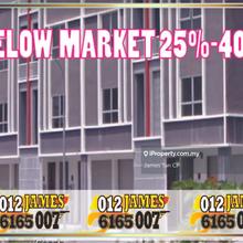 Below market 330k/best invest/sabak bernam/3storey shop/high rental