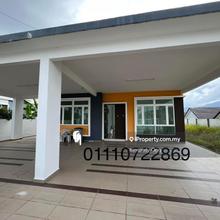Corner Single Storey Bungalow Senawang Perdana For Rent 
