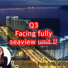 Queens residence 3, Opposite Queensbay Mall, facing fully seaview !!