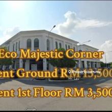 Eco Majestic Corner Ground Floor and 1st floor for rent 