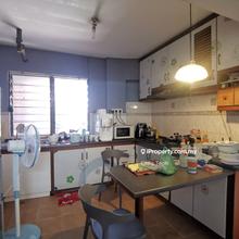 Low floor, corner unit, renovated & partially furnished!