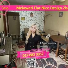 Skudai Melawati Flat Nice Design 2bed Rm500 Can Full Loan