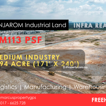 Jenjarom Industrial Land, 0.94 acres, Infra Ready, Jln Klang Banting