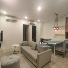 Fully Furnished Unit with Breathtaking City Views and Balcony Retreat