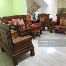 Fully Furnish 3sty Semi-D At Taman Tasik Indah Mewah For Sale