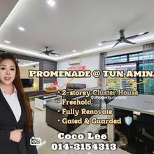 Promenade, Tmn Ungku Tun Aminah @ Full Renovate 2-storey Cluster House