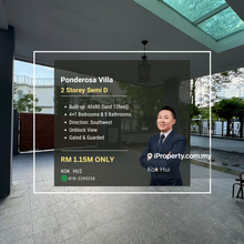 Ponderosa Villa @ Semi D (Exclusive unit ) for sale!! Rm 1.15M  only!!