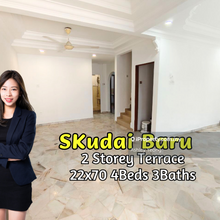 Jalan Hang Tuah @ Taman Skudai Baru Double Storey 