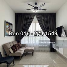 Full Furnish except Bedroom 2, High Floor, Ready Move in Condition
