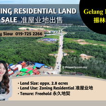 Gelang Patah 2.8 acres Zoning Residential Land