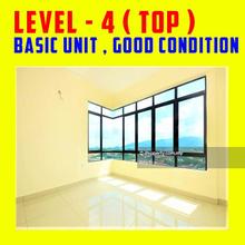 Level 4 unit , top floor , basic unit and good condition
