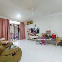 Partly furnished for rent.
