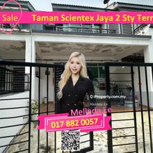 Senai Taman Scientex Jaya Renovated 2 Storey Terrace Unblock View