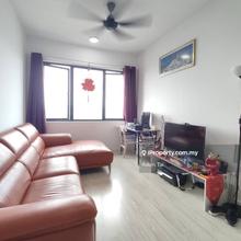 Parc 3, 3 rooms, partly furnished, near MRT, 2 carparks, park view