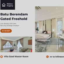 Elegant Spacious Freehold Gated 2 Sty Terrace Infineon Batu Berendam