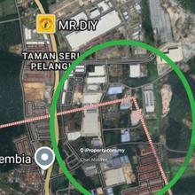 Freehold Large non bumi Industrial land at Rembia for Sale
