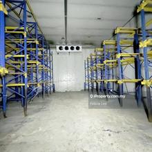Ambient Warehouse With Freezer Room