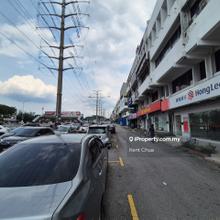 Limited endlot unit, ground and first floor, main road frontage!