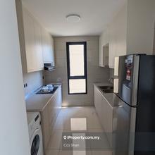 Partly furnished Dual Key Jalan Kuching Duta Park Residence for Rent